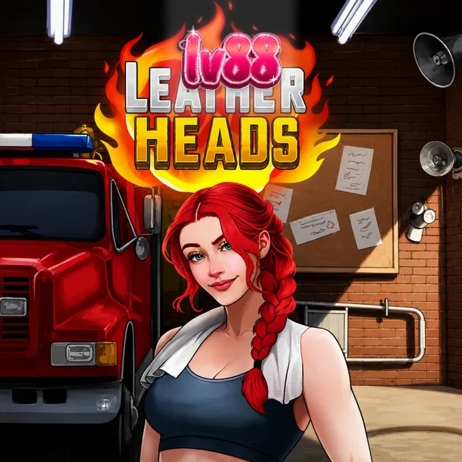 Giao diện trò chơi slot Leatherheads với các biểu tượng vòi rồng đặc trưng